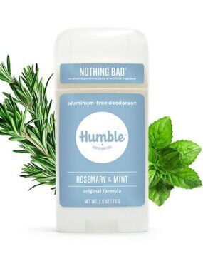 Humble Aluminum-Free Deodorant for Women & Men, Rosemary Mint